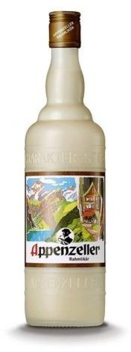 Appenzeller Rahmlikör mit Alpenbitter verfeinert 70cl Kar. 6