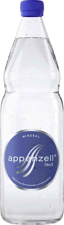 Appenzell Mineral laut Glas 100cl Har. 12