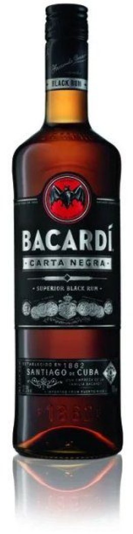 Bacardi Carta Negra Rum 70cl Kar. 6