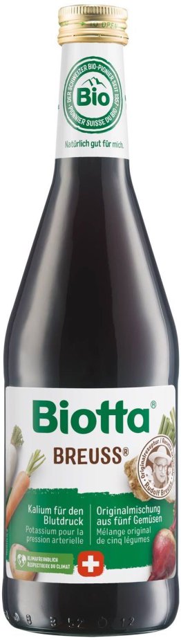 Biotta Breuss Gemüsesaft 50cl Kar. 6