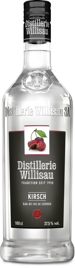 Distillerie Willisau Kirsch 37.5% 100cl Kar. 6