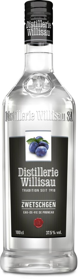 Distillerie Willisau Zwetschgen 40% 100cl Kar. 6