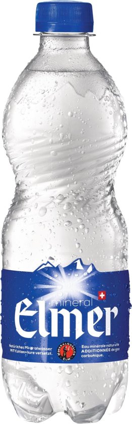 Elmer Mineral mit CO2 PET 50cl Tray 24
