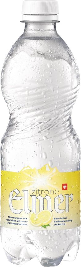 Elmer Mineral Zitrone PET 50cl Tray 24