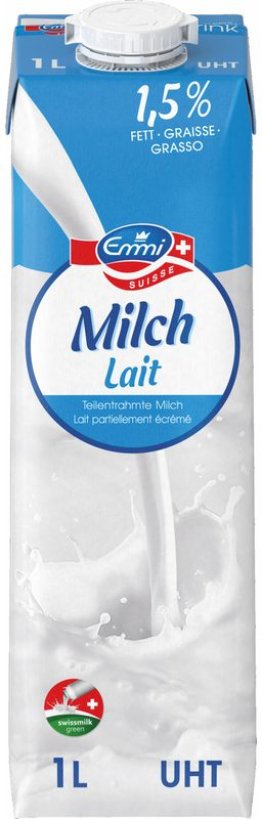 Emmi Milchdrink laktosefrei (mit Schraubverschluss) 100cl Tray 12