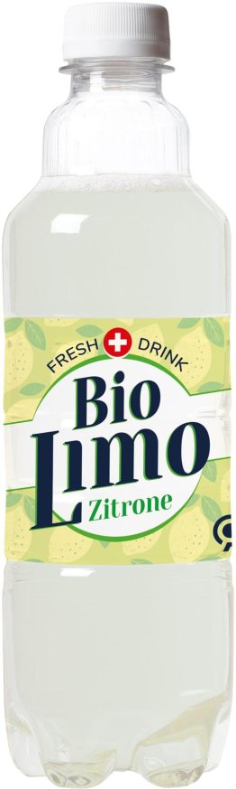 Fresh Drink Limo Zitrone Bio PET 50cl Tray 12