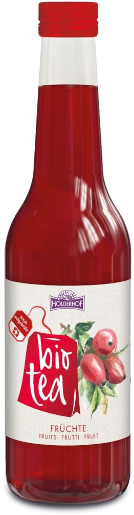 Holderhof Bio Tea Früchte Glas 33cl Har. 24