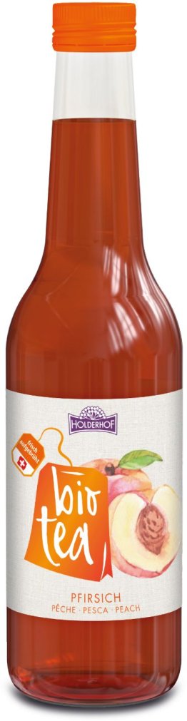 Holderhof Bio Tea Pfirsich Glas 33cl Har. 24