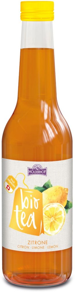 Holderhof Bio Tea Zitrone Glas 33cl Har. 24