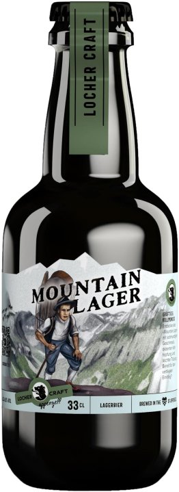 Locher Craft Mountain Lager 33cl Har. 10