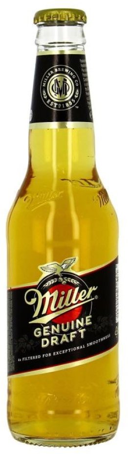 Miller Genuine Draft 33cl Har.