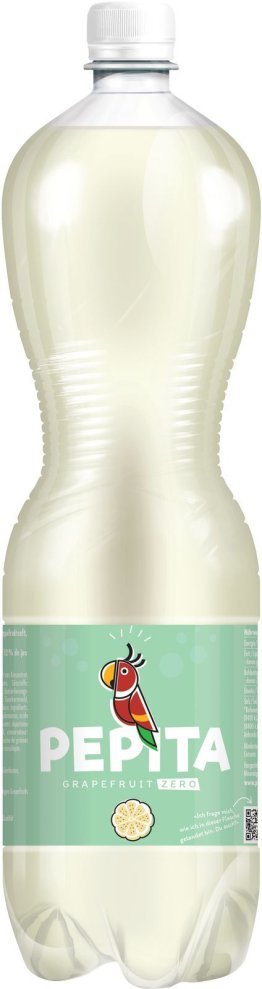 Pepita Grapefruitl Zero PET 150cl Tray 6