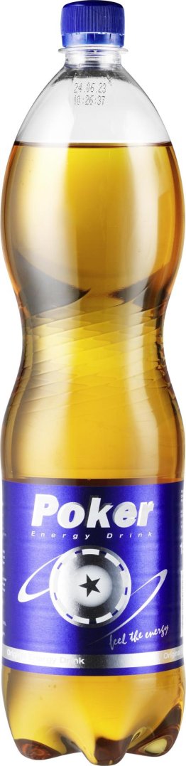 Poker Energy Drink PET 150cl Tray 6