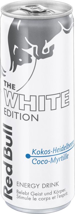Red Bull White Edition Kokos Heidelbeere 25cl Kar. 24