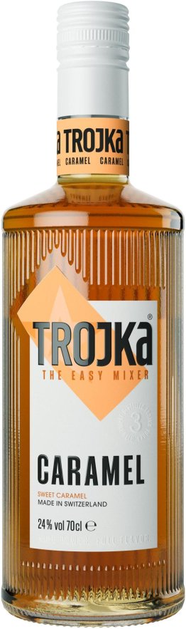 Trojka Vodka Caramel 70cl Kar. 6