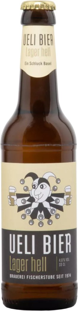 Ueli Bier Lager hell 33cl Kar. 10