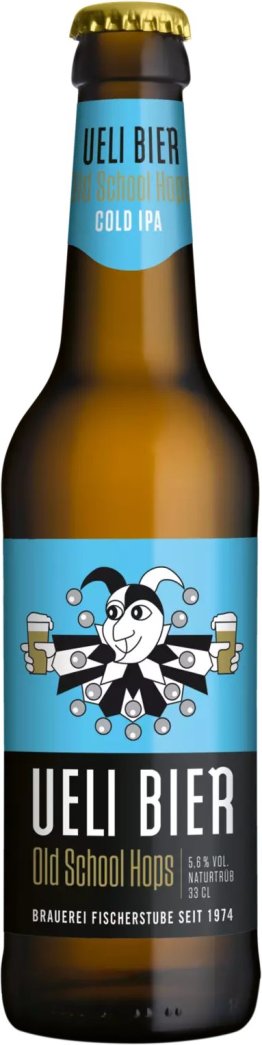 Ueli Bier Old School Hops Cold IPA 33cl Kar. 10