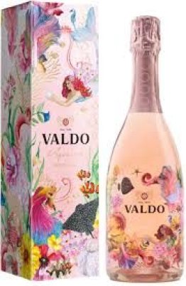 Valdo Aquarius Rosé Brut (inklusive Geschenkverpackung) 75cl Kar. 6