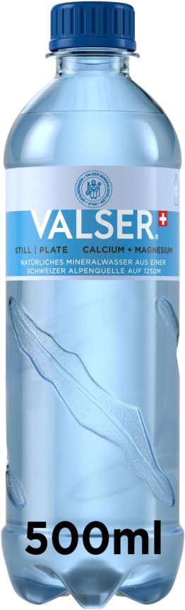 Valser Magnesium + Calcium PET 50cl Tray 24