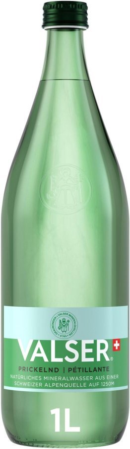 Valser Prickelnd Glas 100cl Har. 12