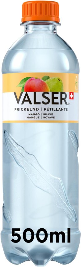 Valser Prickelnd Mango & Guave PET 50cl Tray 24