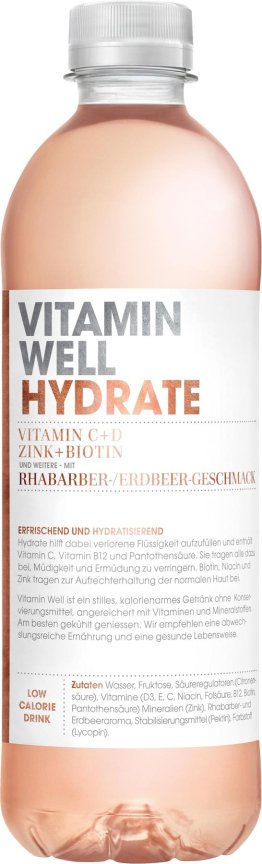 Vitamin Well Hydrate 50cl Kar. 12