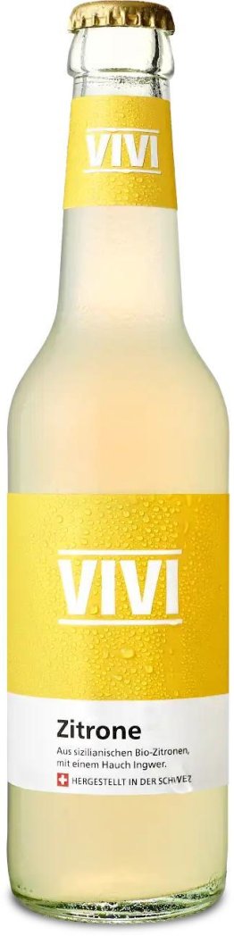 Vivi Soda Zitrone&Ingwer BIO 33cl Har. 24