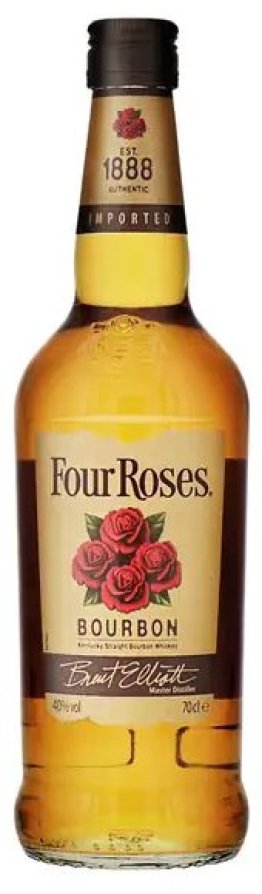 Whiskey Four Roses Straight Bourbon 70cl Kar. 6