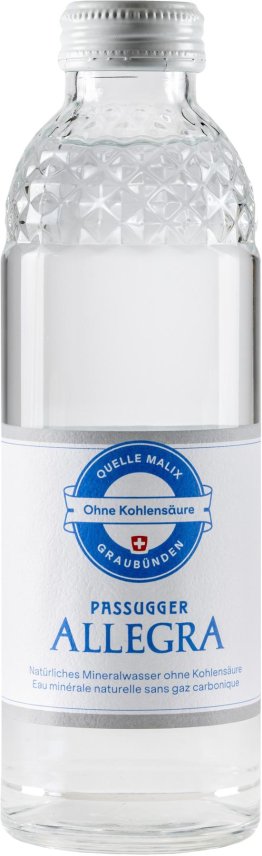 Allegra ohne CO2 Glas Crystal Edition 50cl Har. 20