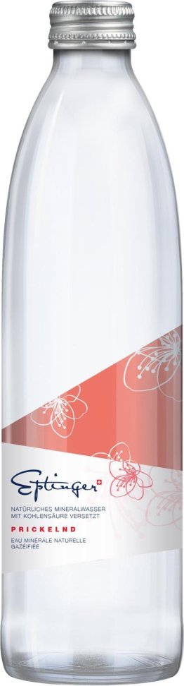 Eptinger rot mit viel CO2 Glas 100cl Har. 12