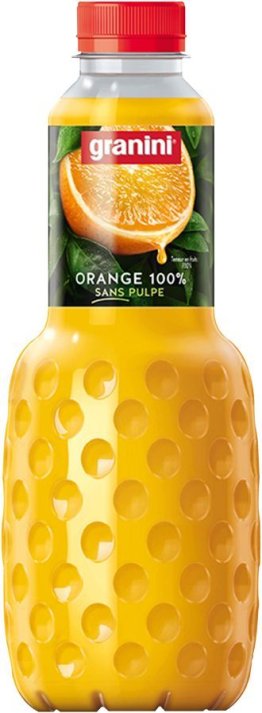 Granini Orange mit Fruchtfleisch reiner Saft PET 100cl Tray 6