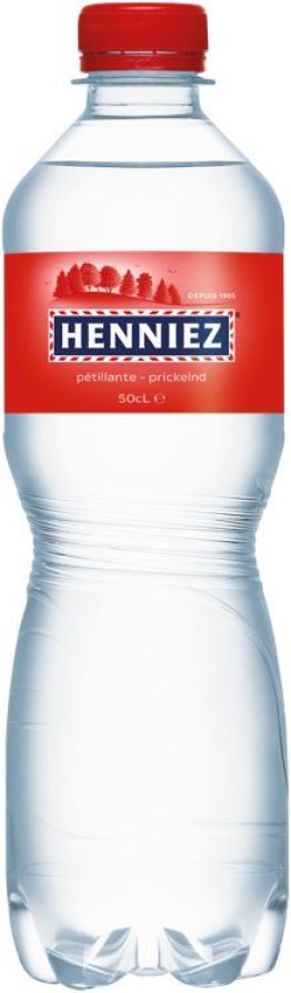 Henniez rot mit CO2 PET 50cl Tray 24
