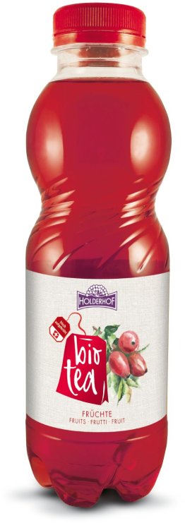 Holderhof Bio Tea Früchte PET 50cl Tray 12