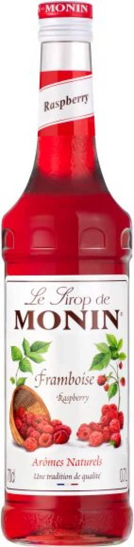 Monin Himbeer Sirup Glas 70cl Kar. 6