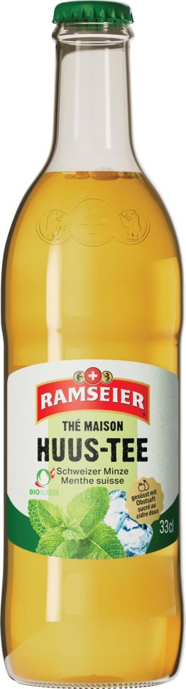 Ramseier Huustee Pfefferminz Glas 33cl Har. 24