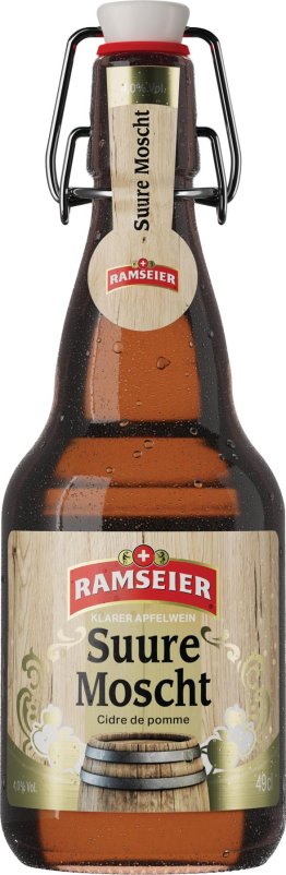 Ramseier Suure Moscht klar mit Alkohol Bügel 49cl Har. 12