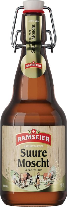 Ramseier Suure Moscht trüb mit Alkohol Bügel 49cl Har. 12