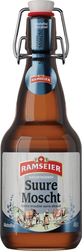 Ramseier Suure Moscht trüb ohne Alkohol Bügel 49cl Har. 12