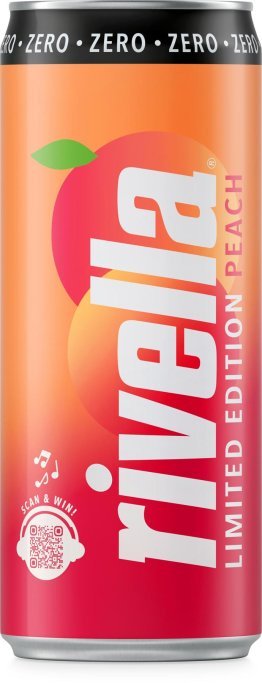 Rivella Peach Zero Limited Edition 33cl Har. 24