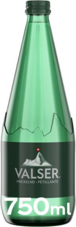 Valser Prickelnd Glas 75cl Har. 12