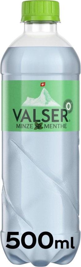 Valser Prickelnd Minze PET 50cl Tray 24