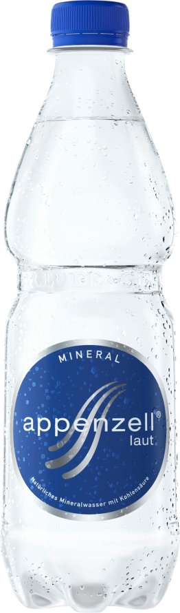 Appenzell Mineral laut PET 50cl Tray 24