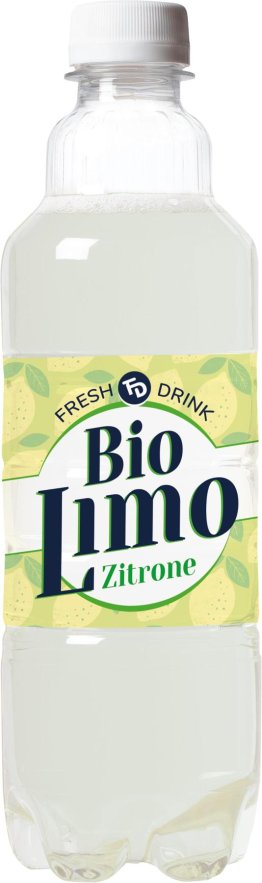 Fresh Drink Limo Zitrone Bio PET 50cl Tray 12