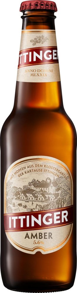 Ittinger Amber Glas 33cl Kar. 24