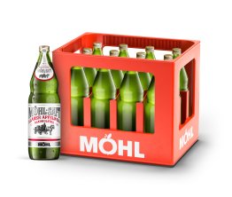 Möhl Saft klar alkoholfrei Glas 100cl Har. 12