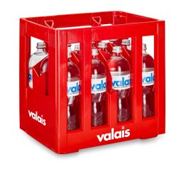 Valais mit Kohlensäure Glas 100cl Har. 12
