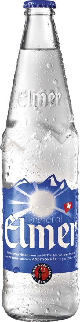 Elmer Mineral mit CO2 Glas 50cl Har. 20