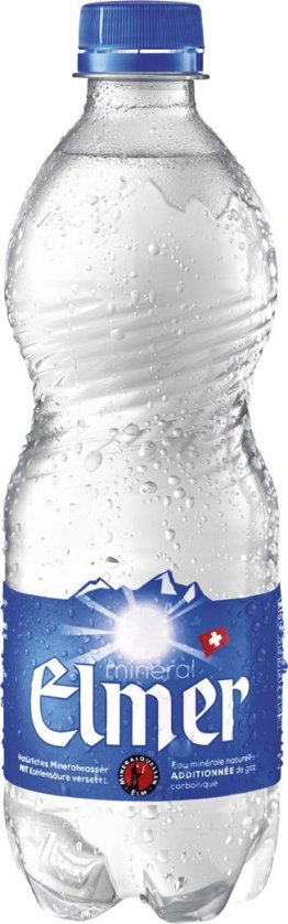 Elmer Mineral mit CO2 PET 50cl Tray 24