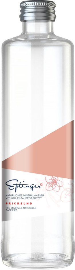 Eptinger rot mit viel CO2 Glas 100cl Har. 12