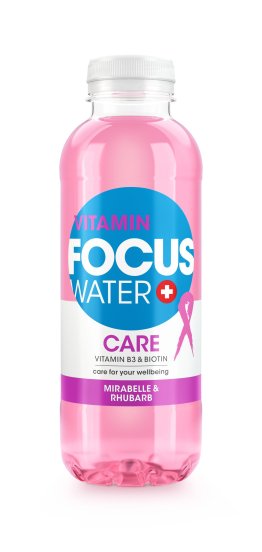 Focuswater Care (Mirabelle & Rhabarber) 50cl Tray 12